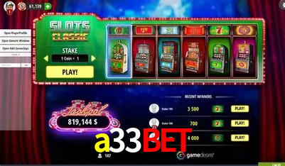 Descubra o Mundo do Cassino Online com a33bet